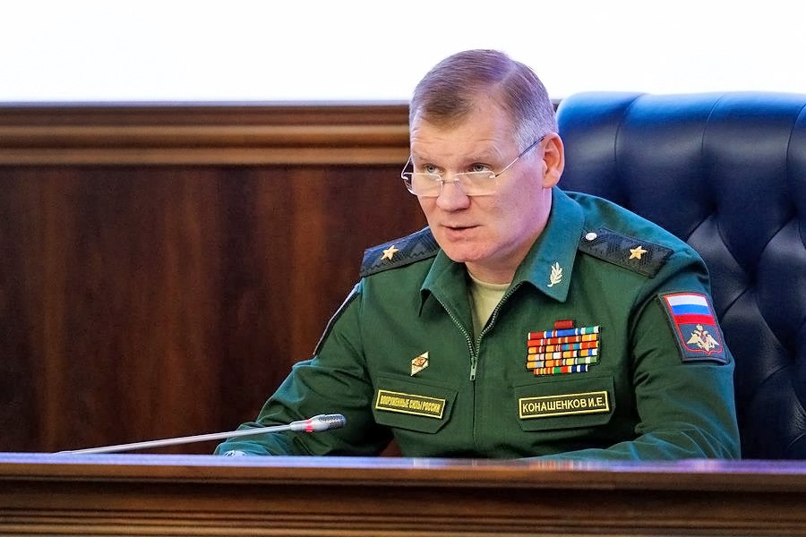 Конашенков: Ликвидирано пет вођа терориста