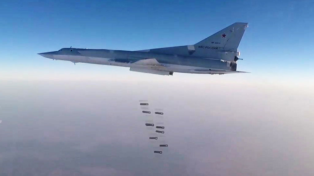 Стратешки бомбардери Ту-22М3 нанели ударе по терористима у Сирији