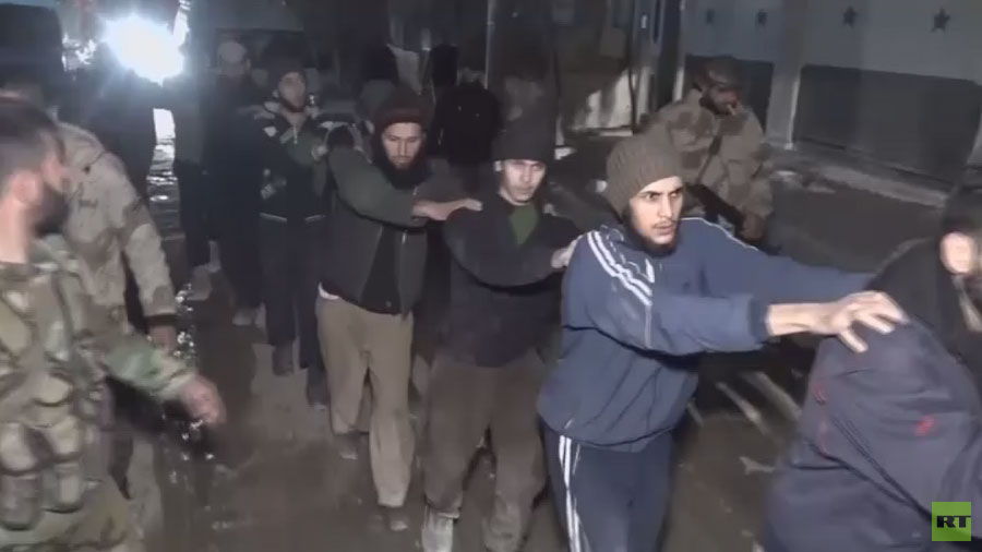 РТ: Прва група милитаната положила оружје посредством Русије у Источној Гути