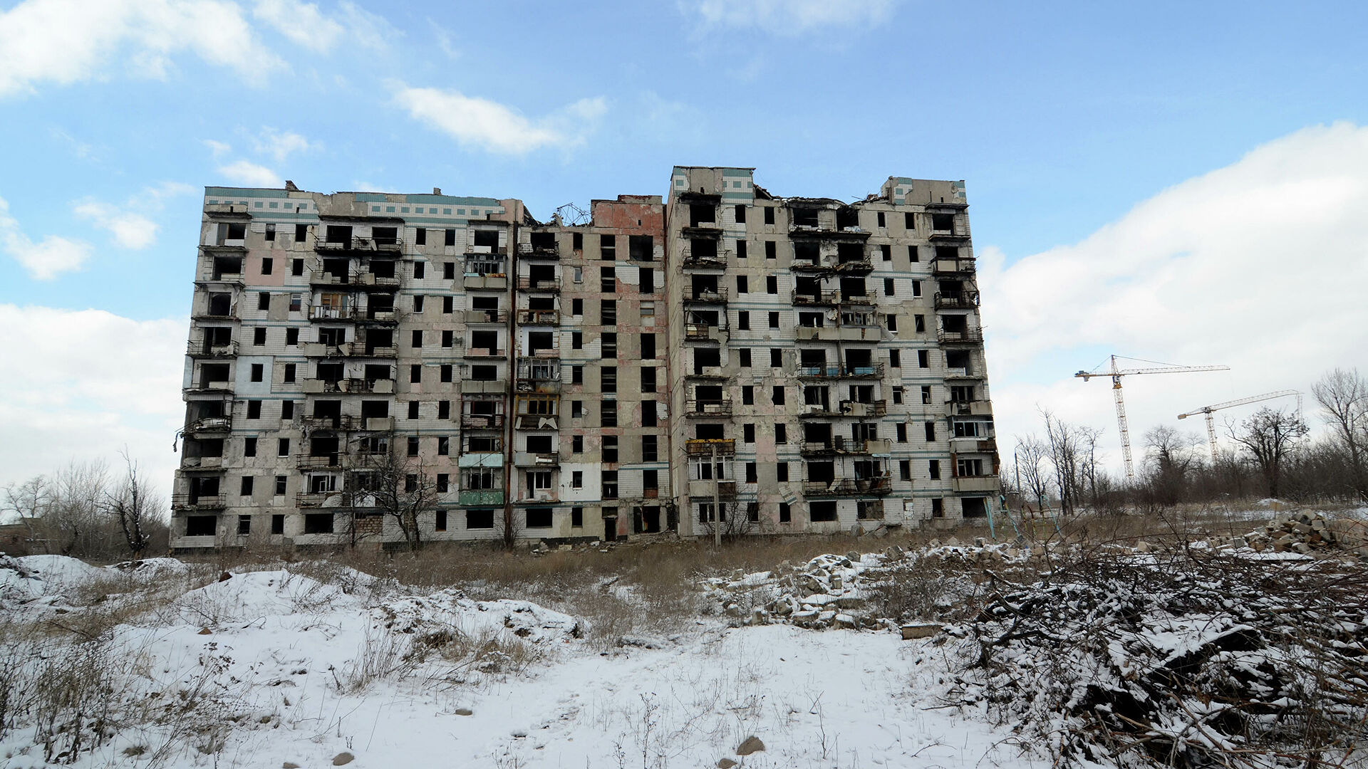 Оборен украјински дрон