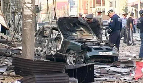 Двоструки бомбашки напад у Махачкали