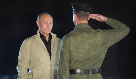 Кавказ-2012: Путин оценио маневре петицом