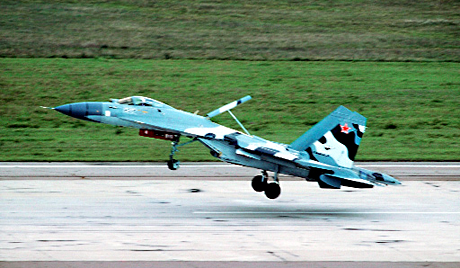 Први лет ловца Су-30СМ