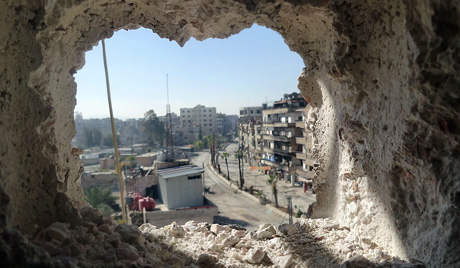 Na granici borbe između sirijske i jordanske vojske