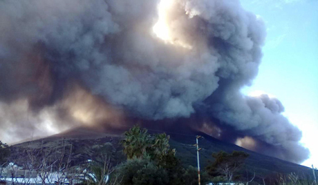 Erupcija vulkana na Kostariki