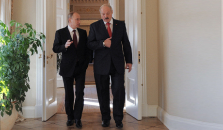 Путин и Лукашенко прате вежбе Запад 2013