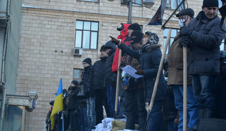 Експлозија у Дому синдиката у Кијеву