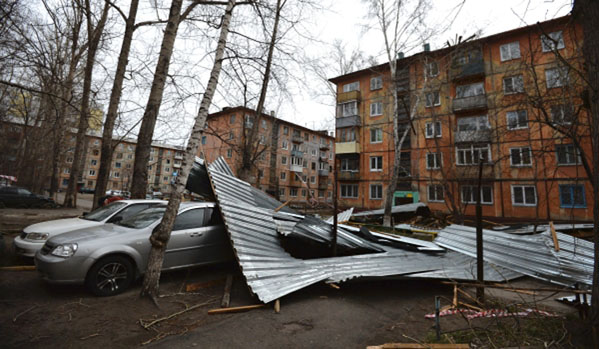 Sibir: Uragan oštetio skoro 1.200 zgrada