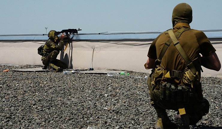 ДНР Снаге самоодбране успоставиле контролу аеродрома у Доњецку
