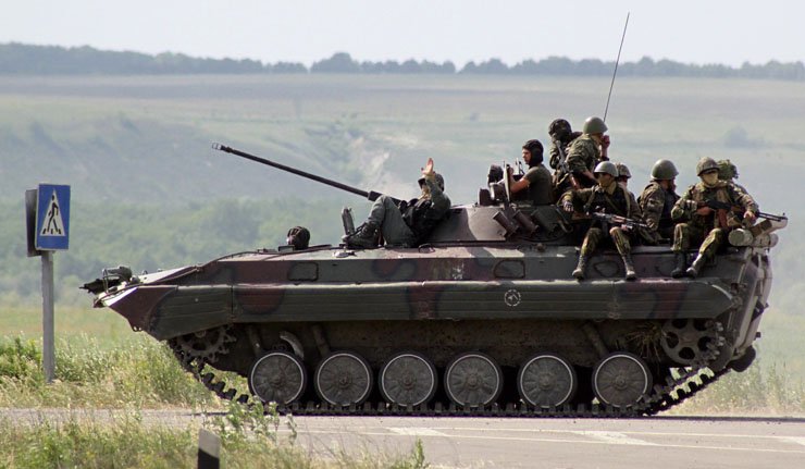 Код Луганска заустављена још једна група ОЕБС-ових посматрача
