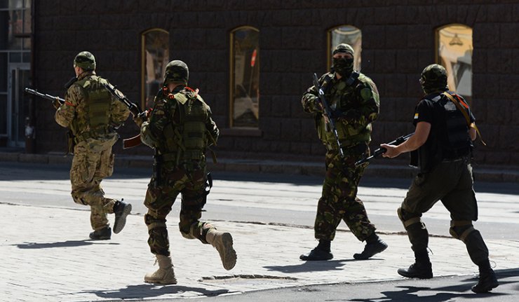 Колона Народне милиције пробила се из Славјанска у Краматорск