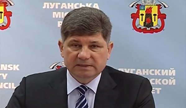 Украјинске војне снаге привеле градоначелника Луганска