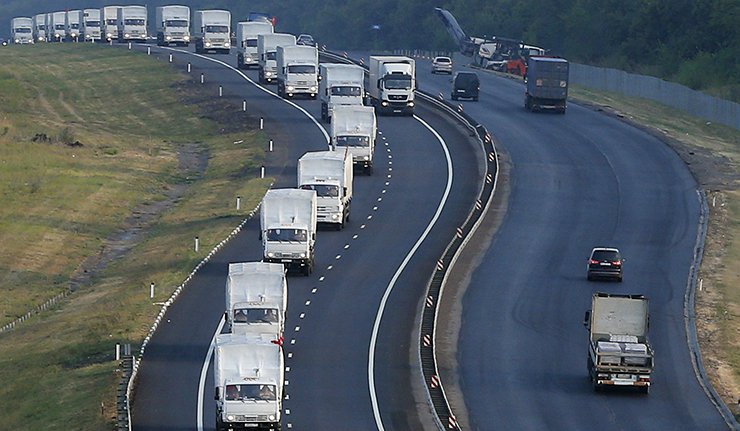 Конвој руске хуманитарне помоћи за Украјину наставља пут