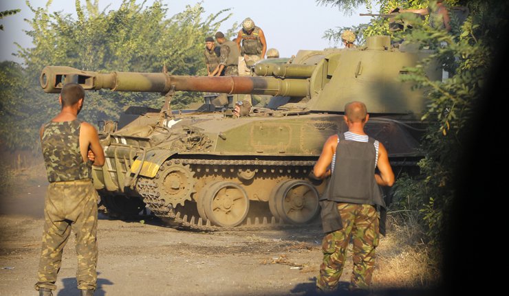 Кијевске снаге нападају шест градова у Донбасу