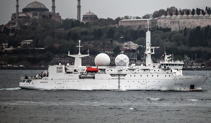 У Црно море до 7. септембра упловљавају четири НАТО борбена брода