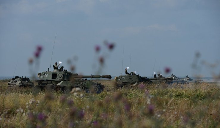 Војна вежба руске војске на Јужном Уралу