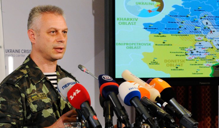СНБО: Споразума о линији поделе у Донбасу није било