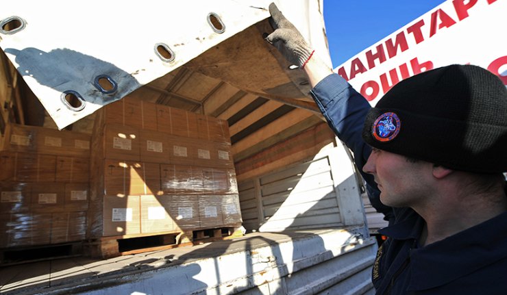 Сви камиони руског хуманитарног конвоја се вратили из Донбаса