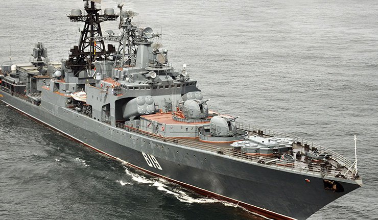Група бродова Ратне морнарице РФ напустила Ла Манш