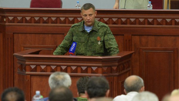 Zaharčenko: Staviti pod kontrolu sva mesta gde je sproveden referendunm o nezavisnosti DNR