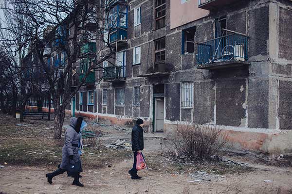 Јутро у Доњецку мирно