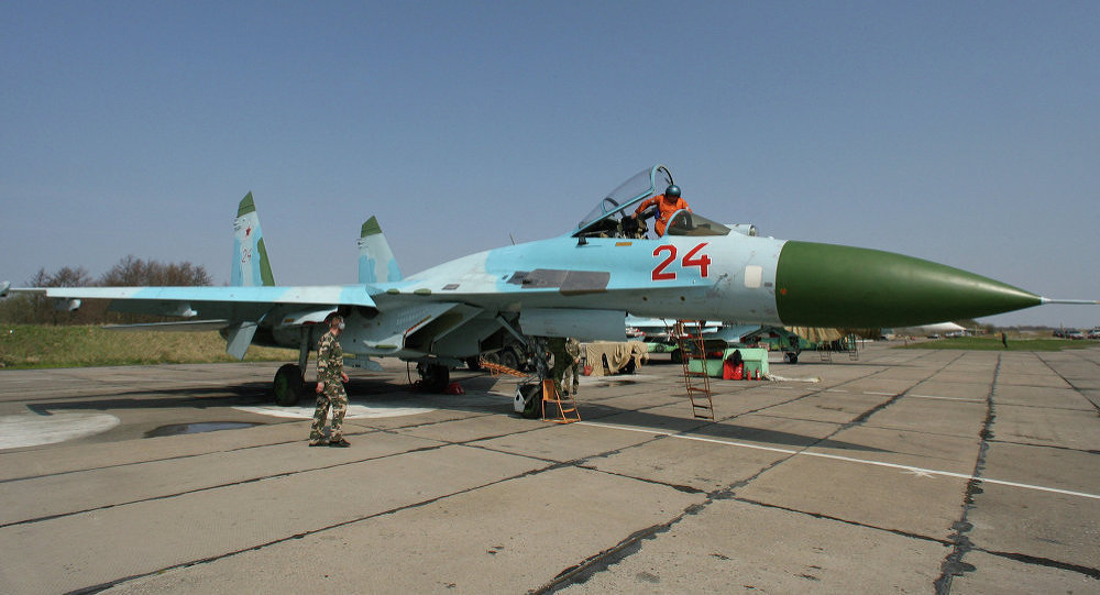 Припрема ловаца Су-27 за пресретачку мисију