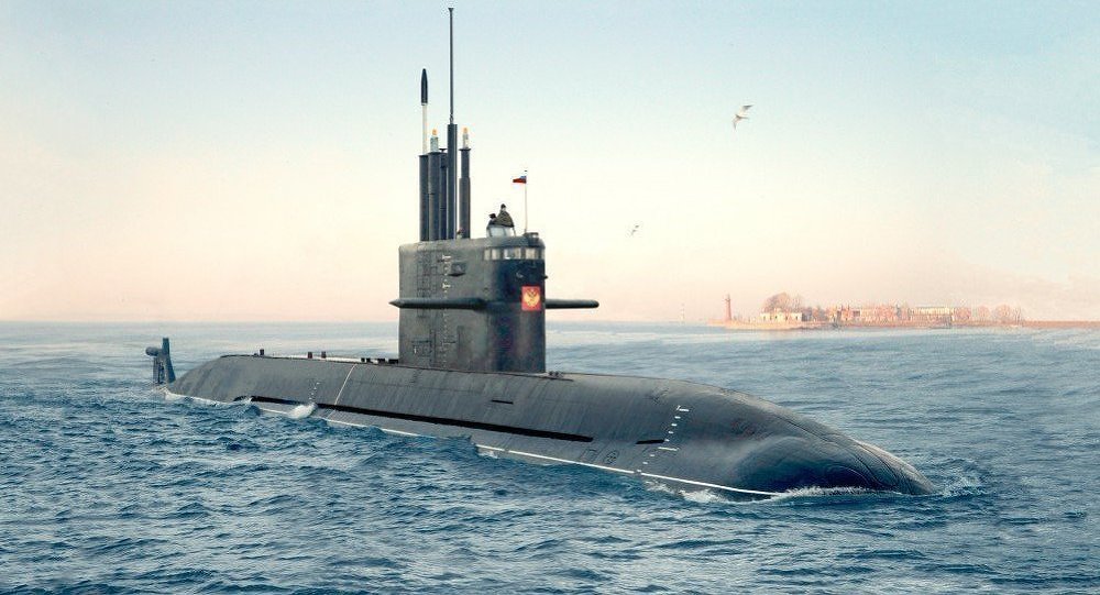 Руска подморница наводно у близини француске обале
