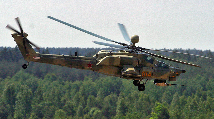 Код Хомса пао руски хеликоптер Ми-28Н