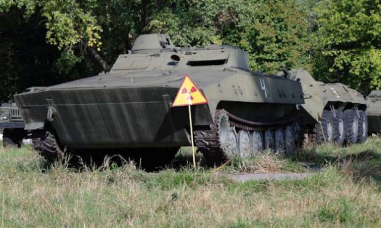 Кијевске снаге у Донбасу почеле да користе радиоактивну војну технику из Чернобила