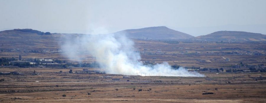 Израел бомбардовао сиријску војску на Голанској висоравни