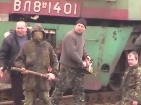 Сукоб кијевских учесника блокаде Донбаса и њихових противника на граници са ДНР