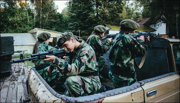Омладинци Србије у руском кампу