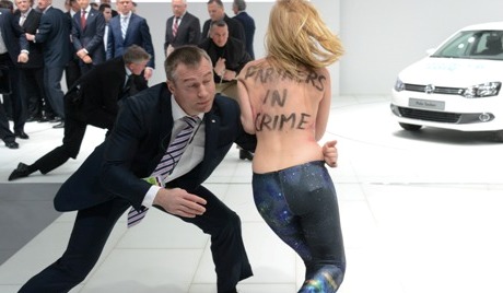 Putinu se dopala akcija Femen