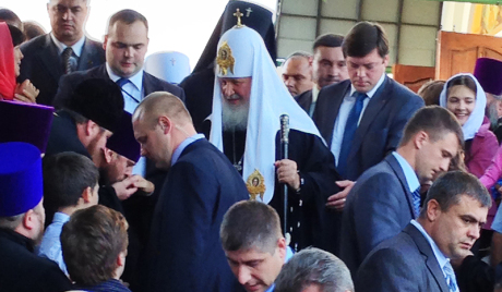 Патријарх Кирил посетио женски манастир у изградњи у Тираспољу