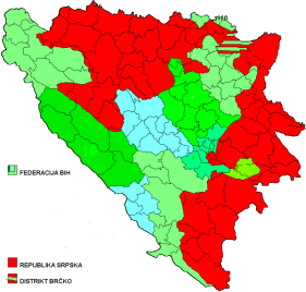 Попис становништва: Република Србска 1.326.991, Федерација БиХ 2.371.603