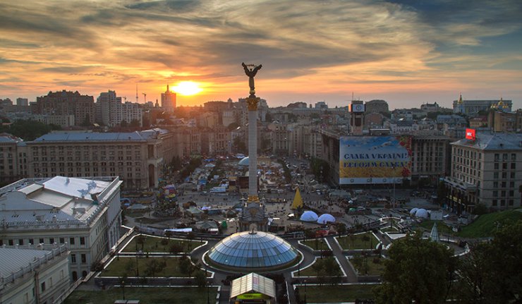 Породице војника протестују испред администрације Порошенка