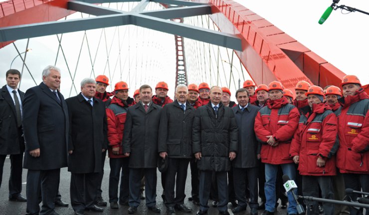 Путин отворио јединствени мост у Новосибирску