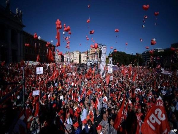 Протести у Риму