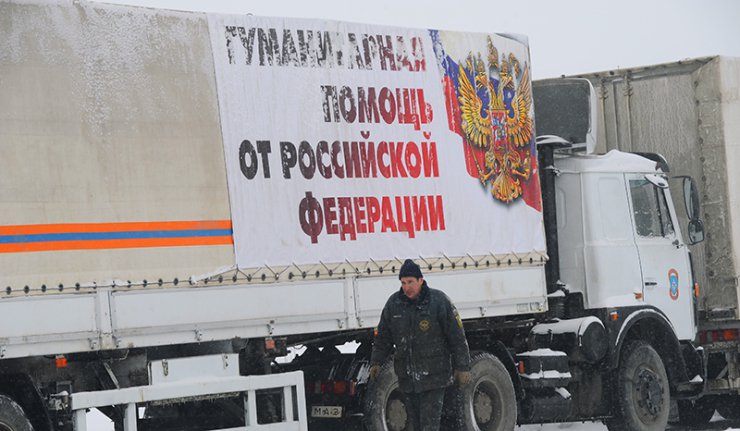 Нови руски хуманитарни конвој кренуо у Донбас