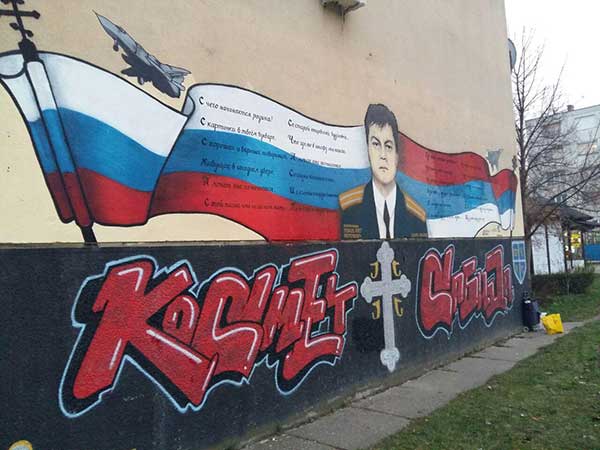 Мурал погинулом руском пилоту одушевио Русију