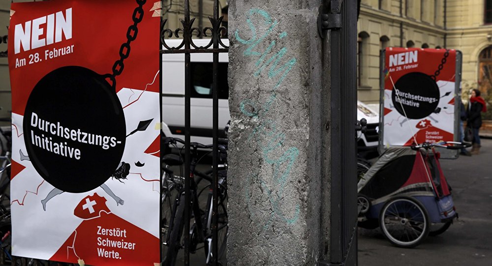 Референдум: Швајцарци против протеривање странаца