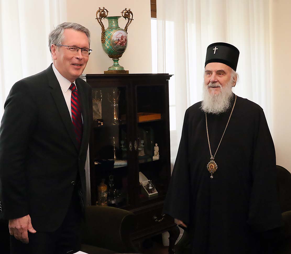 Патријарх Иринеј захвалио Чепурину на љубави према србском народу