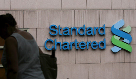 Pad akcija britanske Standard Chartered Bank