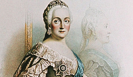 Јекатерина Велика први пут у Шкотској