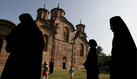Obilaženje svetih mesta u srpskoj pokrajini Kosovo