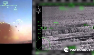 Министарство одбране Русије објавило снимак дејства хеликоптера Ка-52 по утврђеним положајима украјинских трупа 