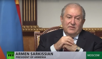 РТ: „Не треба заборавити ко је започео ову фазу рата“: Јерменски председник о сукобу око Нагорно-Карабаха у интервјуу за РТ