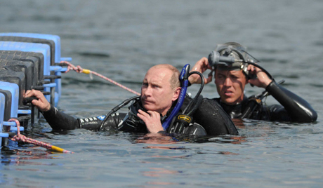 Владимир Путин посетио подводни град
