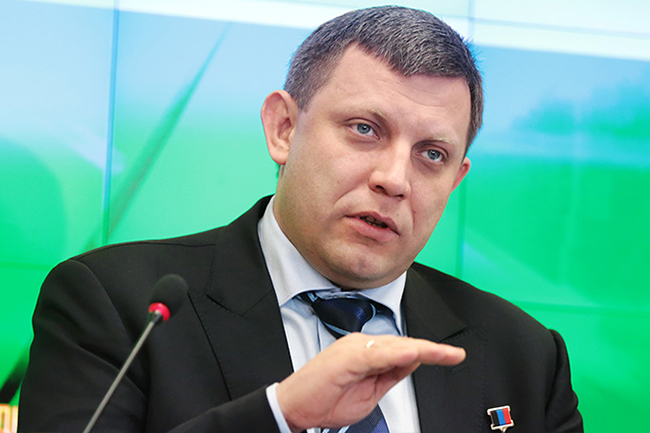 Zaharčenko: Donjecka Republika ima samo jedan cilj - pripajanje Ruskoj Federaciji