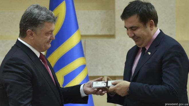 Сакашвили: Власти у Кијеву се ослобађају политичких противника